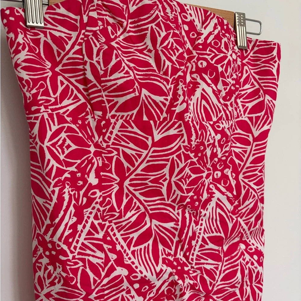 Lilly Pulitzer Frankie Dress Poplin Punch Pink | Size 0 | NWT - Picture 3 of 5